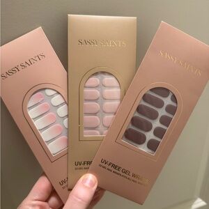 Sassy Saints UV-Free Gel Nail Wraps